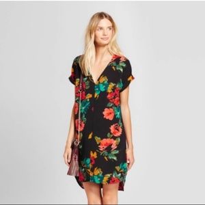 Floral Crepe Dress